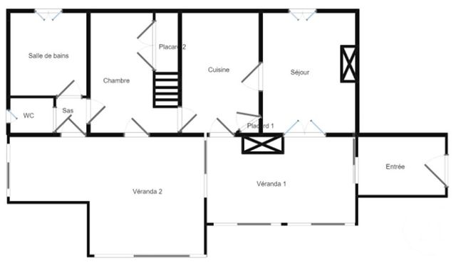Maison &agrave; vendre - 4 pi&egrave;ces - 88,55 m2 - Vaux D Amognes - 58 - BOURGOGNE