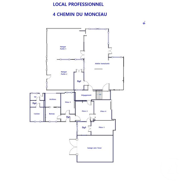 Maison &agrave; vendre - 4 pi&egrave;ces - 87 m2 - Marzy - 58 - BOURGOGNE