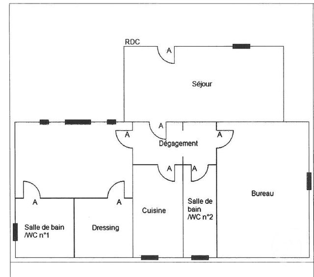 Afficher la photo en grand Appartement F3 à louer - 3 pièces - 84,80 m2 - Guerigny - 58 - BOURGOGNE