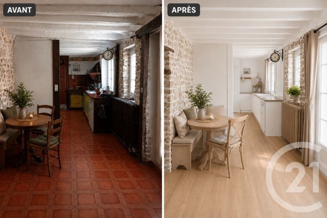 Maison &agrave; vendre - 9 pi&egrave;ces - 233,39 m2 - Torteron - 18 - CENTRE