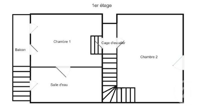 Maison &agrave; vendre - 3 pi&egrave;ces - 56,40 m2 - Imphy - 58 - BOURGOGNE